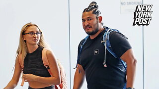 $2.4B Powerball winner Edwin Castro spotted with mystery woman, new haircut at LAX