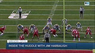 Inside the Huddle with Jim Harbaugh: one-on-one with the coach after Michigan snaps skid