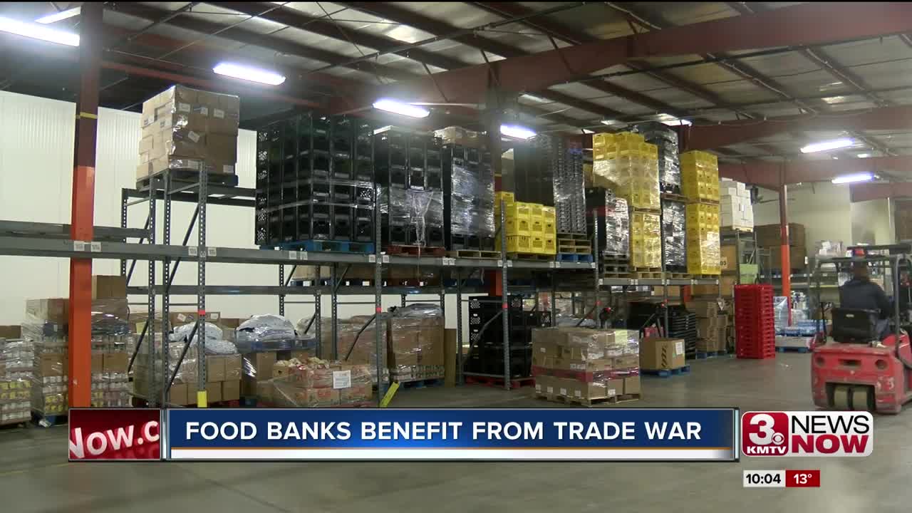 Food banks benefit from trade war with China
