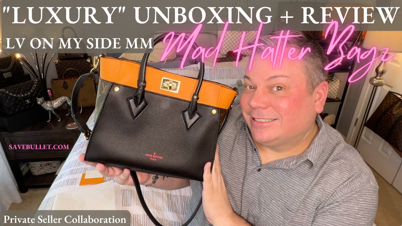 My New LV 'Mini' Bookbag, Unboxing & Review