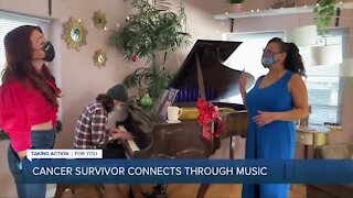 Cancer survivor connects through music