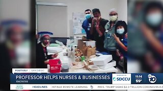 Local professor helps nurses, businesses