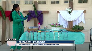 Local resident makes masks for community