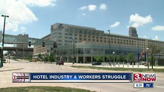 Hotel industry, workers struggle