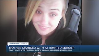 Mother charged with attempted murder