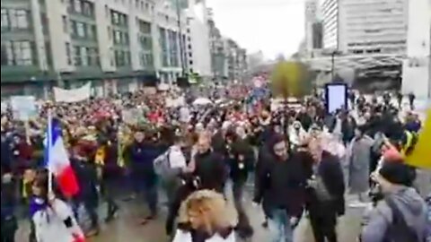 V-Media is aanwezig op de grootste betoging in België van 2021 op 21 november 2021