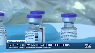 Getting answers to vaccine questions