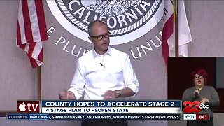 COUNTY HOPES TO ACCELERATE STAGE 2