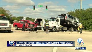 Another rower released from hospital after Vero Beach crash