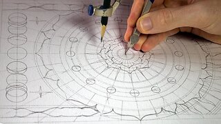 Hand crafting a centuries-old geometric chart