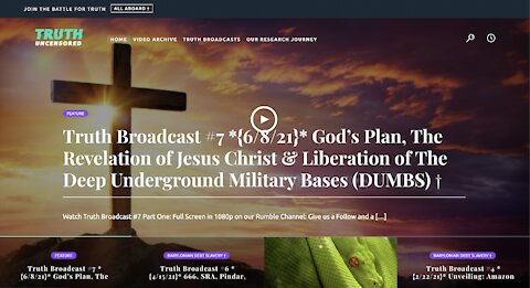 Truth Broadcast #7 *{6/18/21}* Pt. 4: DTC, Dominion, Indictments, Military Tribunals & The Chosen †