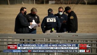 Kern County Fairgrounds will be used as mass vaccination site