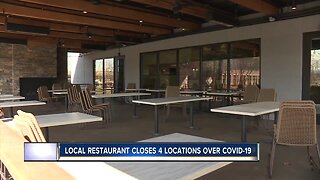 Local restaurant owner closes four locations over COVID-19 concern