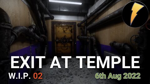 Exit at Temp - indie horror game - WIP 02