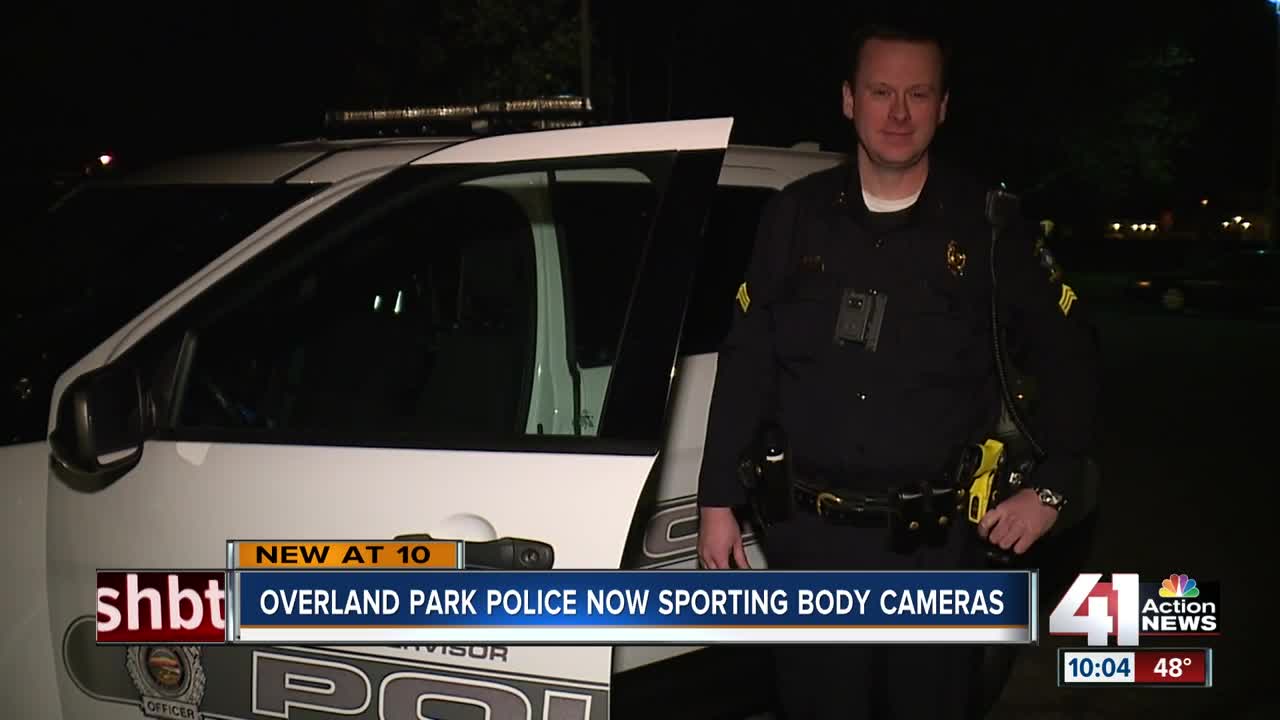 Overland Park Police Department now sporting body cameras