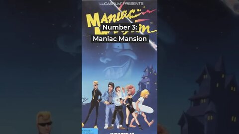 Top 10 Games of 1987 | Number 3: Maniac Mansion #shorts