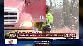 Crews working to clear Eastern Oklahoma roads (part 3)