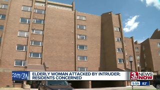 Elderly resident attacked by intruder