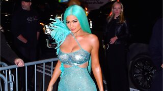 Kylie Jenner Debuts Neon Orange Natural Nail Manicure