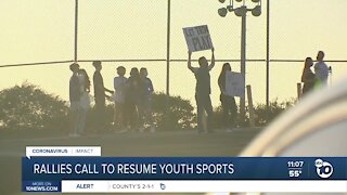 Rallies call to resume youth sports