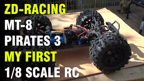 SBRC CAST (Ep10) A boring video about my new, VERY COOL, ZD-Racing MT-8 Pirates3!