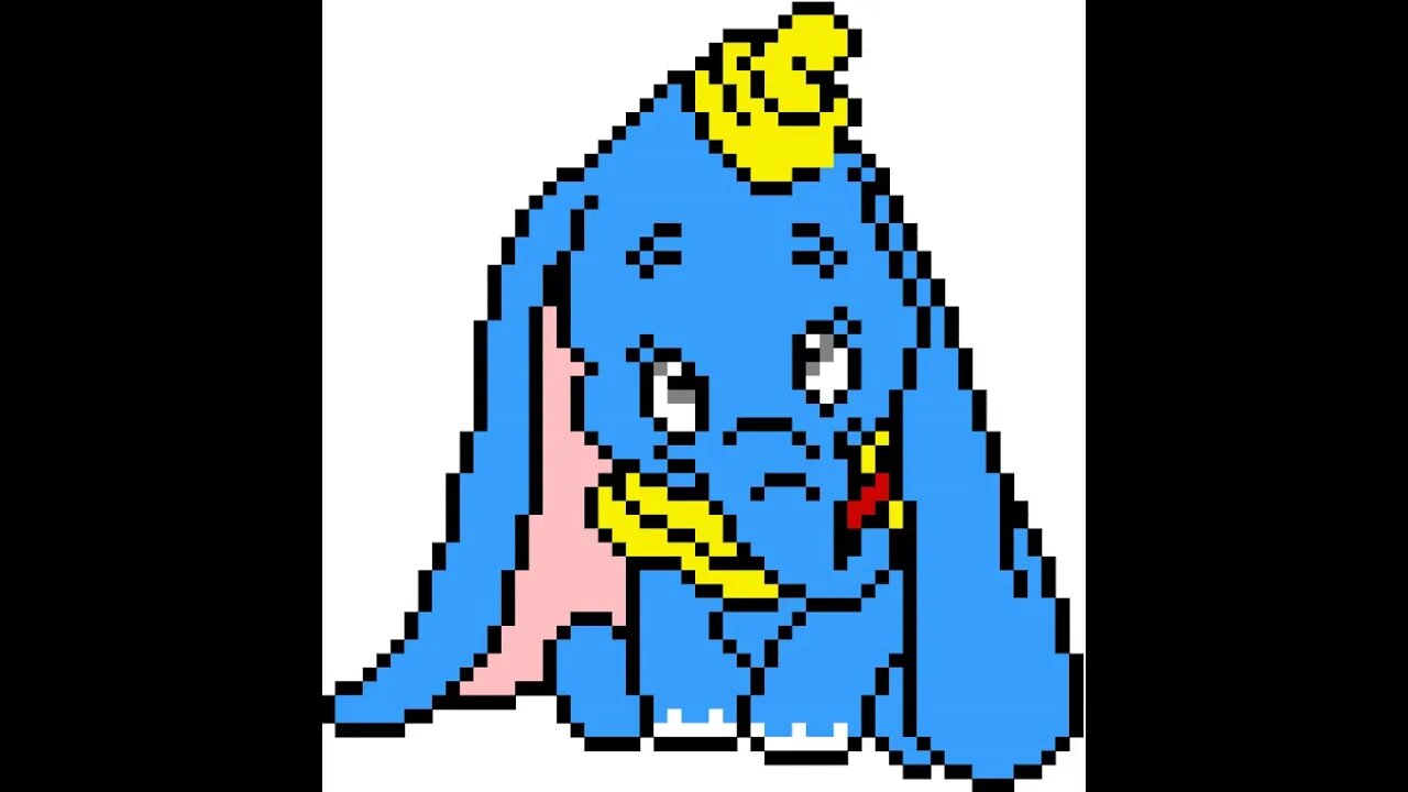 Dumbo Pixel art