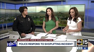 Phoenix Police Chief Jeri Williams responds to shoplifting incident