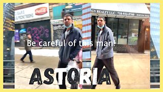 Man racially harasses Asian woman in Astoria, NYC