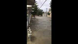 Hurricane Hanna causes devastating floods, captured on camera