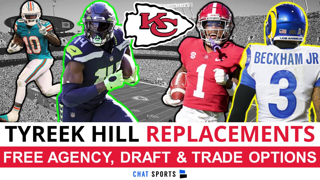 Chiefs Rumors: Top 10 Replacements For Tyreek Hill Ft. Jameson Williams,  Mecole Hardman & DK Metcalf