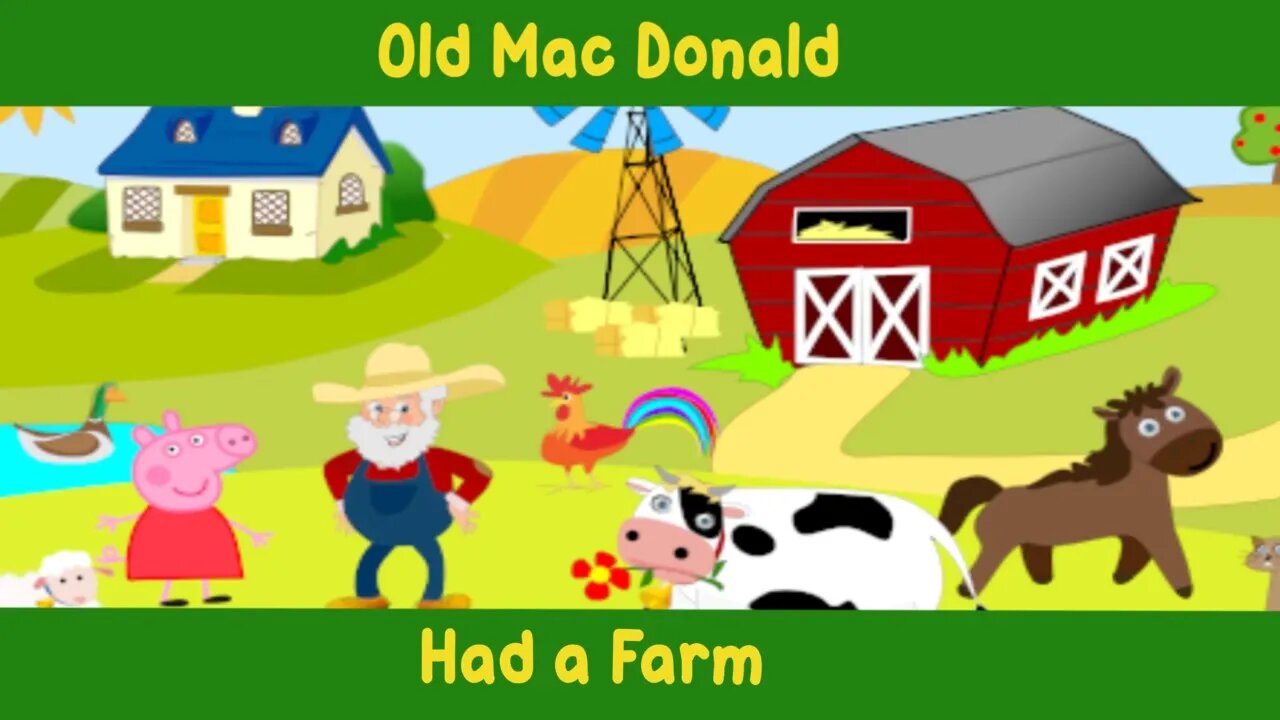 KidslandTV. Old MacDonald Had A Farm (2023) | Super Simple Songs