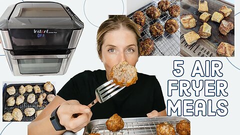 What I Eat: 5 Carnivore Meals in the Air Fryer- Zero Carbs!!