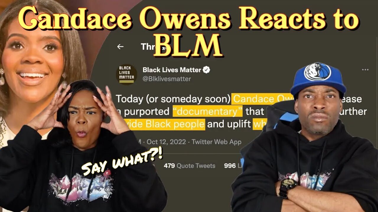 First Time Watching Candace Owens Reacts to BLM’s Response To Her