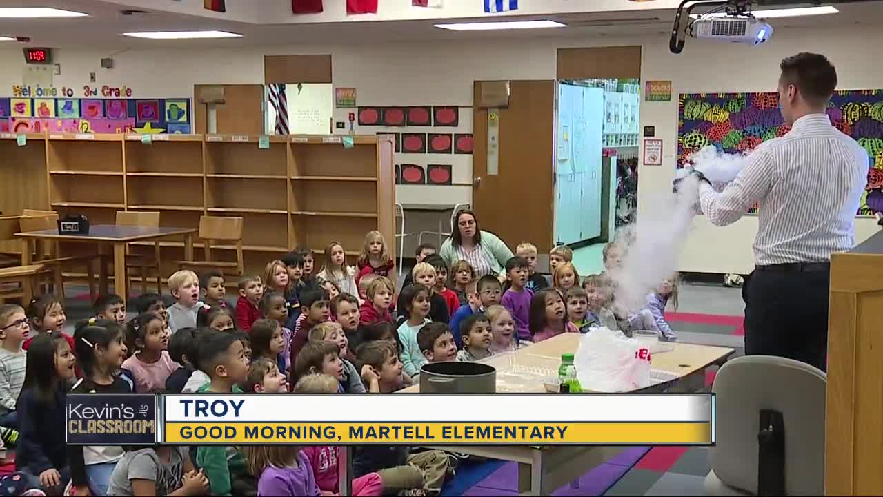 Kevin's Classroom: Good morning, Martell Elementary!