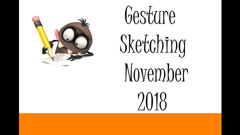 Gesture Sketching November 2018