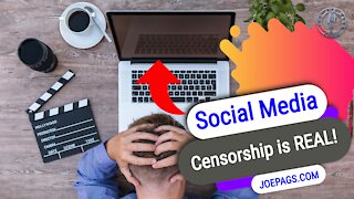 Social Media Censorship -- It's Real!