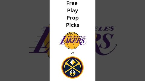 Want Free Picks for tonight's Lakers vs Nuggets Click the link below https://youtu.be/YeeVQ4jyeNE