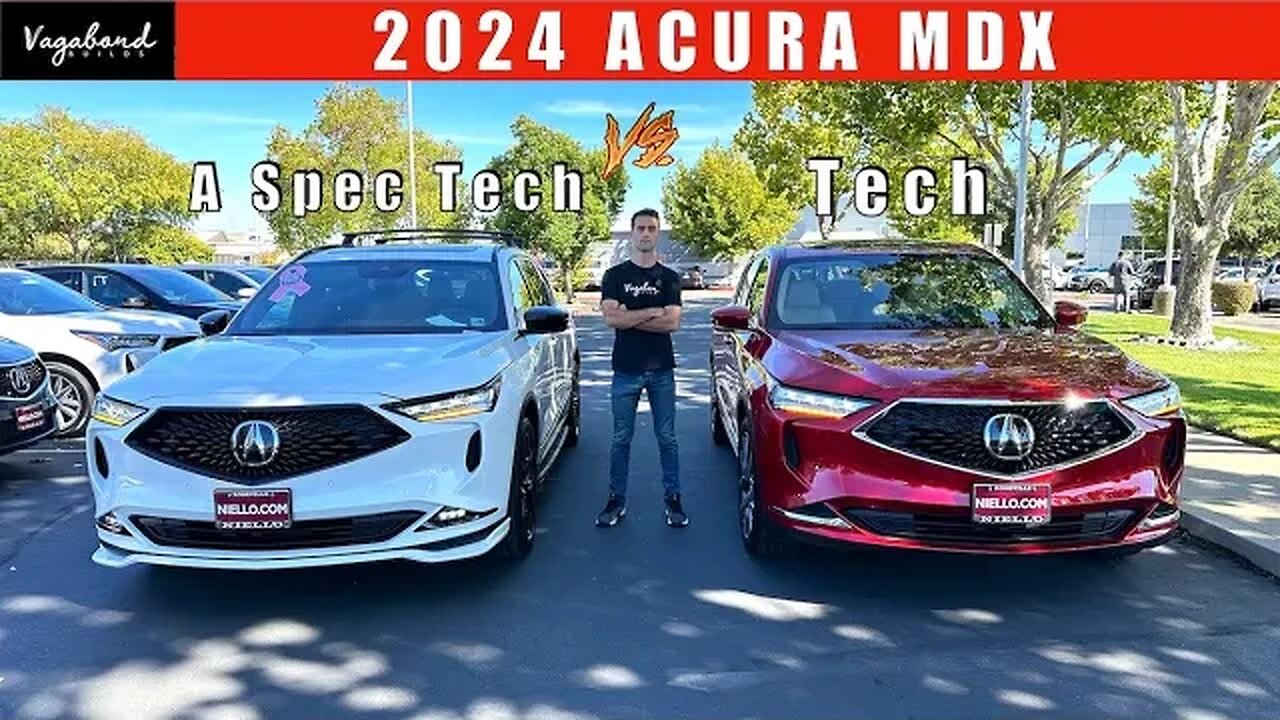 2024 Acura MDX A Spec vs Tech. What is different?