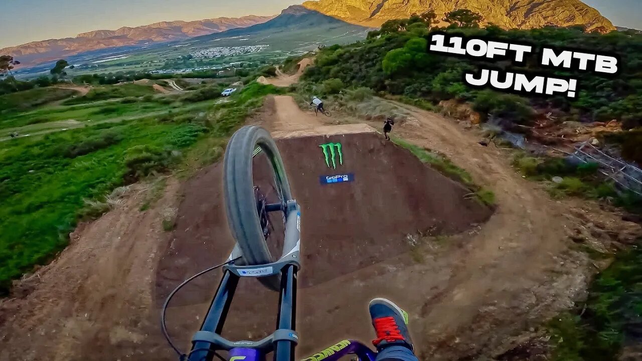 Worlds Biggest Mtb Jumps Darkfest 2023 Gopro 110ft Line