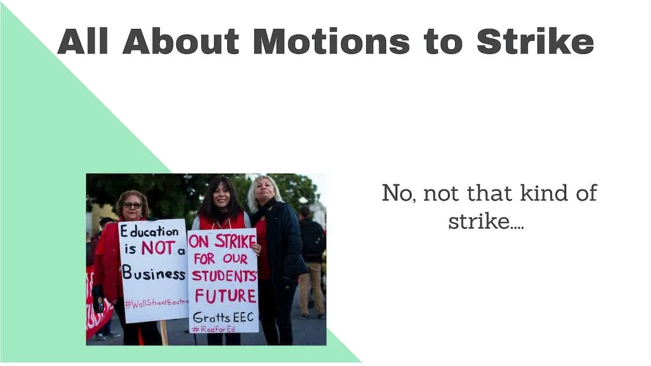 what-is-a-motion-to-strike-and-why-do-i-care