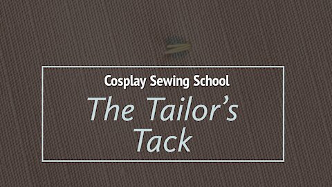Learn the Tailor's Tack | Beginner Sewing