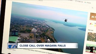 Close call over Niagara Falls