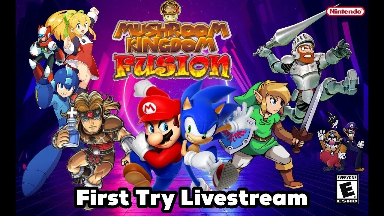 Mushroom Kingdom Fusion First Try Livestream