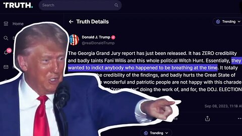Trump On Grand Jury Targeting Graham: 'They Wanted To Indict Anybody Who Happened To Be Breathing'