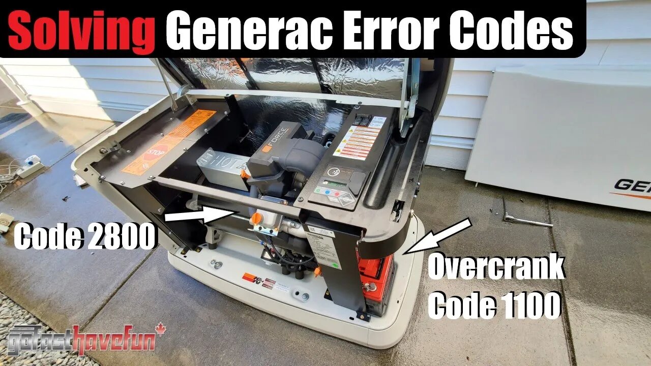 generac error codes list