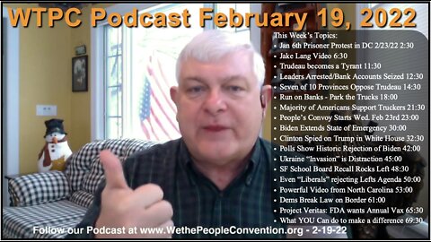 We the People Convention News & Opinion 2-19-22