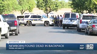 Phoenix police investigating newborn found dead near 25th and Peoria avenues