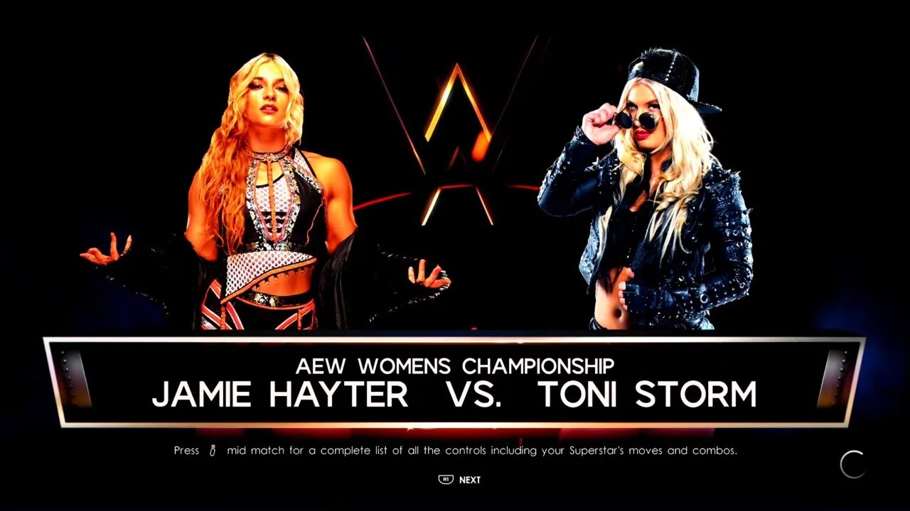 Aew Full Gear 2022 Toni Storm Vs Jamie Hayter For The Interim Aew Womens World Championship