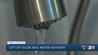 City of Tulsa issues boil water advisory