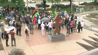 Justice for Jacob Blake rally held in Milwaukee
